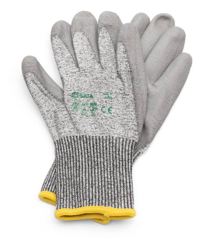 EdgeGuard Level 5 Cut Resistant Gloves – Premium ANSI & EN 388 Certified Safety Gloves